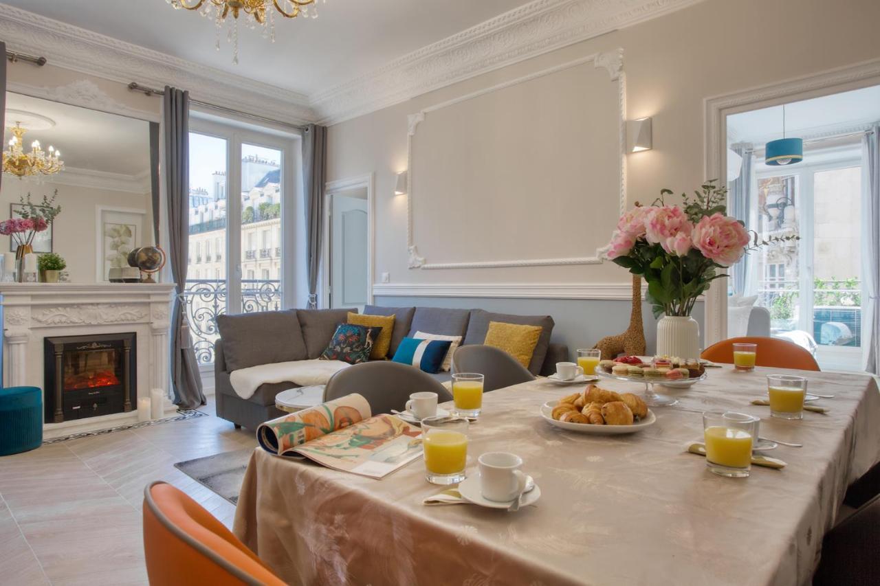 Charmant 100M2 Avec 3Ch - Romantique Centre Ville Париж Екстериор снимка